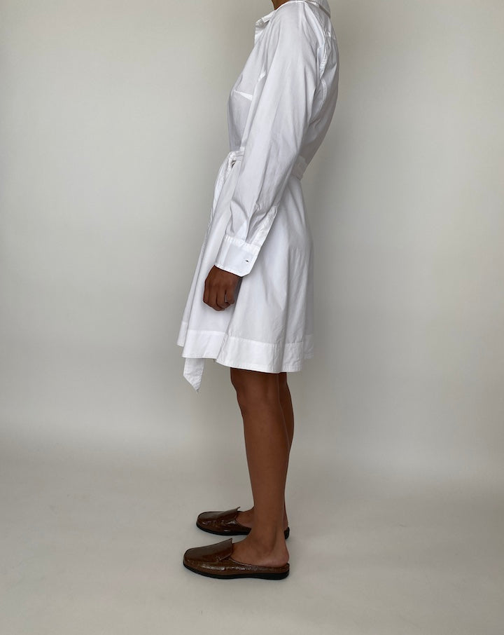 VINTAGE WHITE SHIRT DRESS 2073