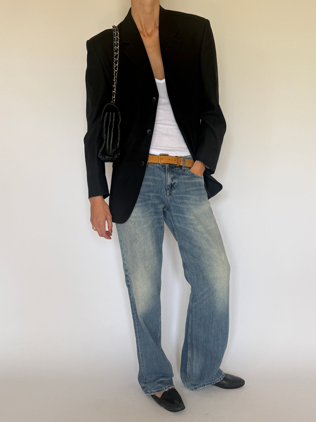 Vintage Classic Black Blazer 7794