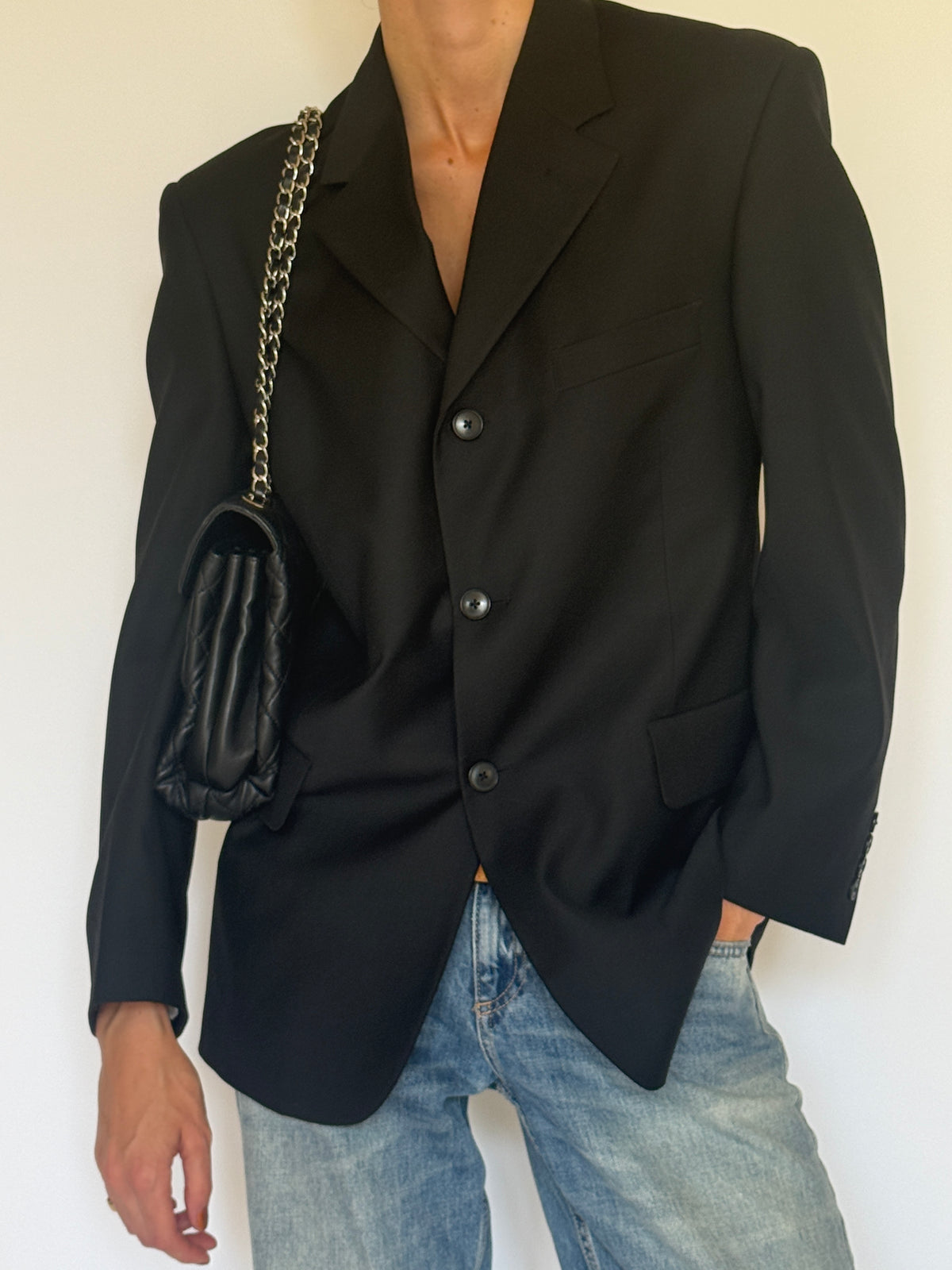 Vintage Classic Black Blazer 7794