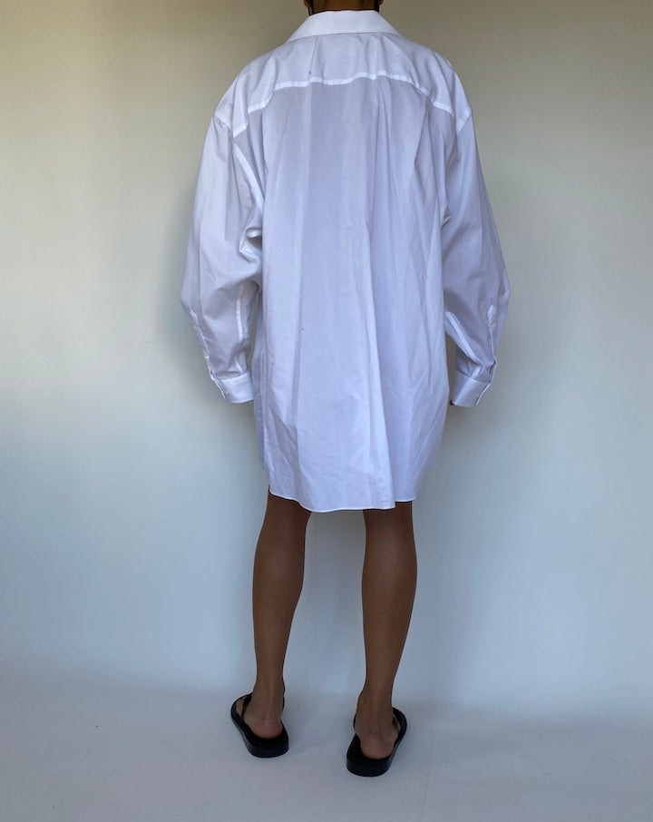 VINTAGE OVERSIZED WHITE SHIRT 3271