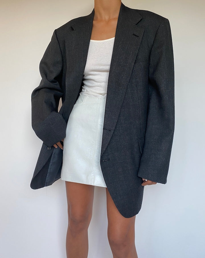 VINTAGE DARK GREY RALPH LAUREN BLAZER 2691