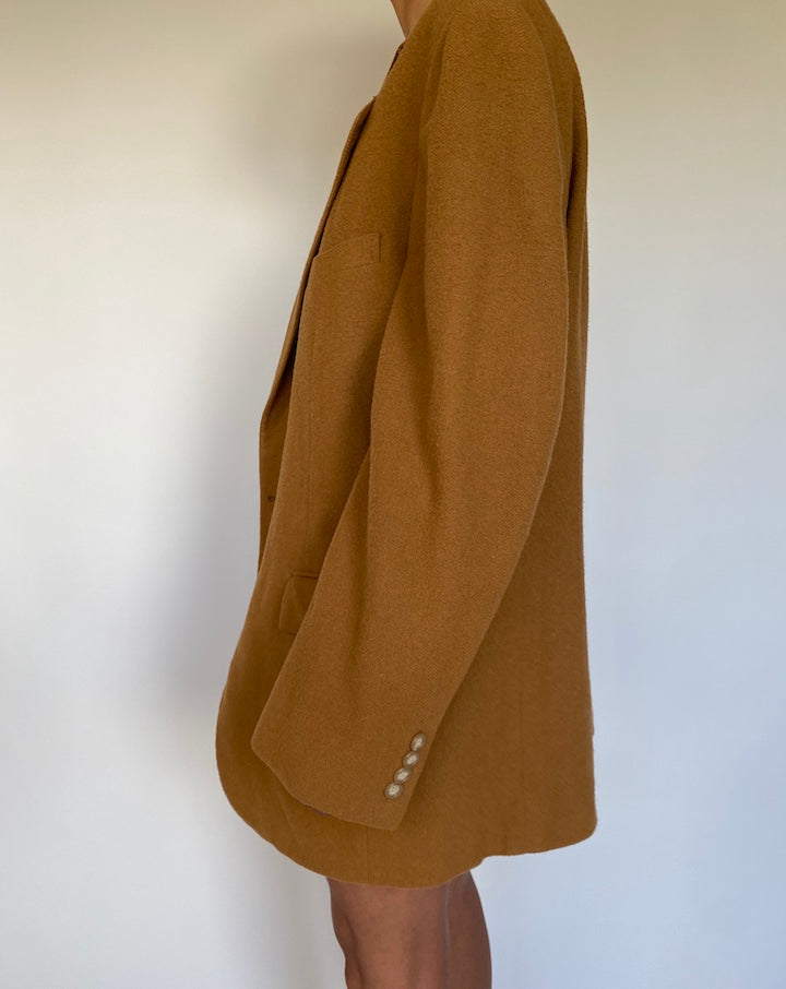VINTAGE BROWN RALPH LAUREN BLAZER 2219