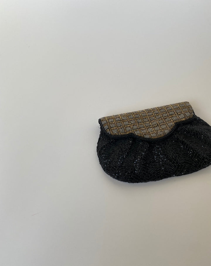 VINTAGE BEADED CLUTCH
