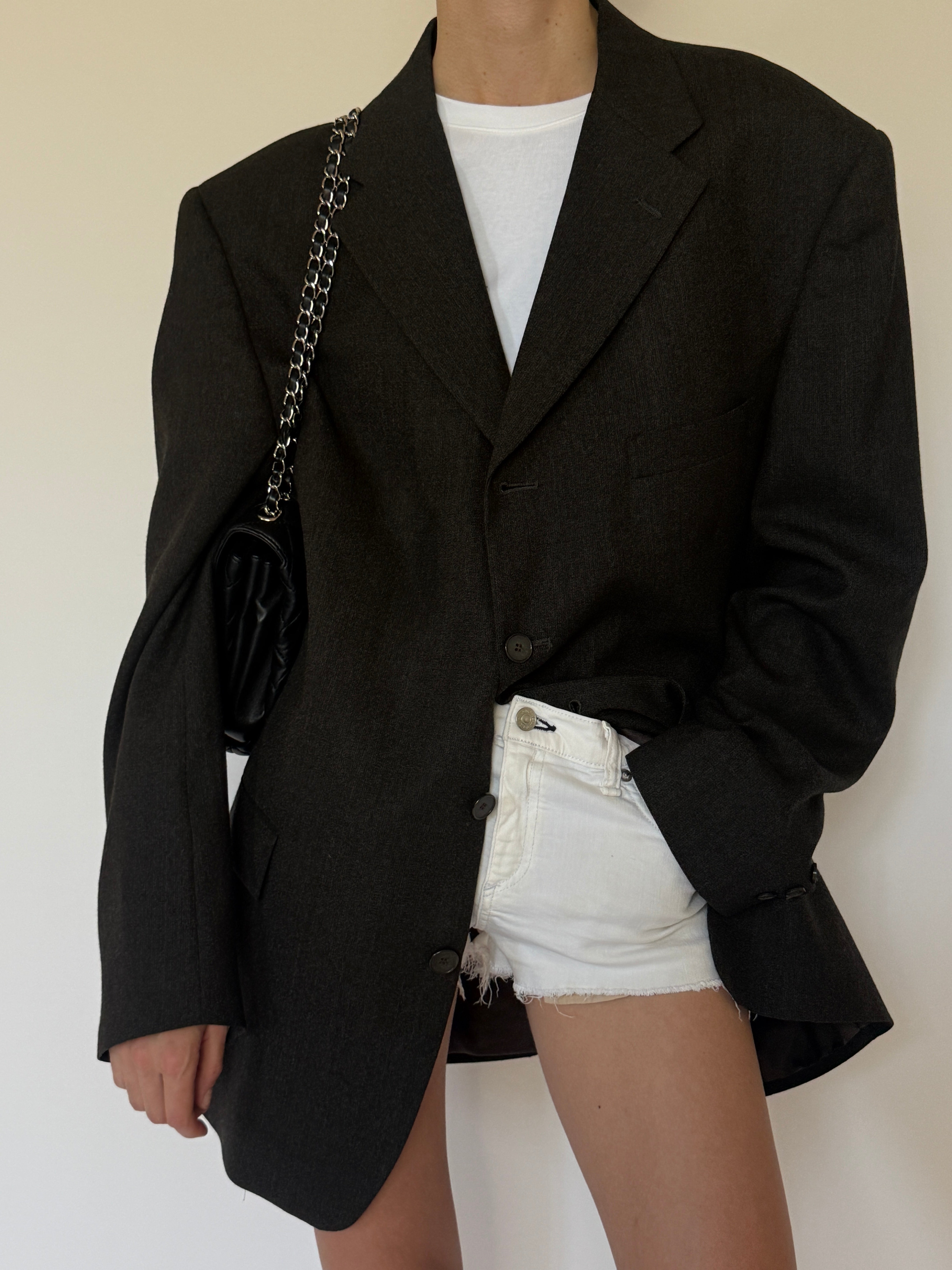Vintage Blazer Charcoal 7124