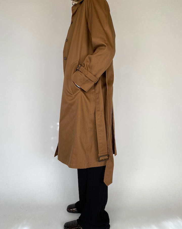 VINTAGE BROWN TRENCH COAT 2106