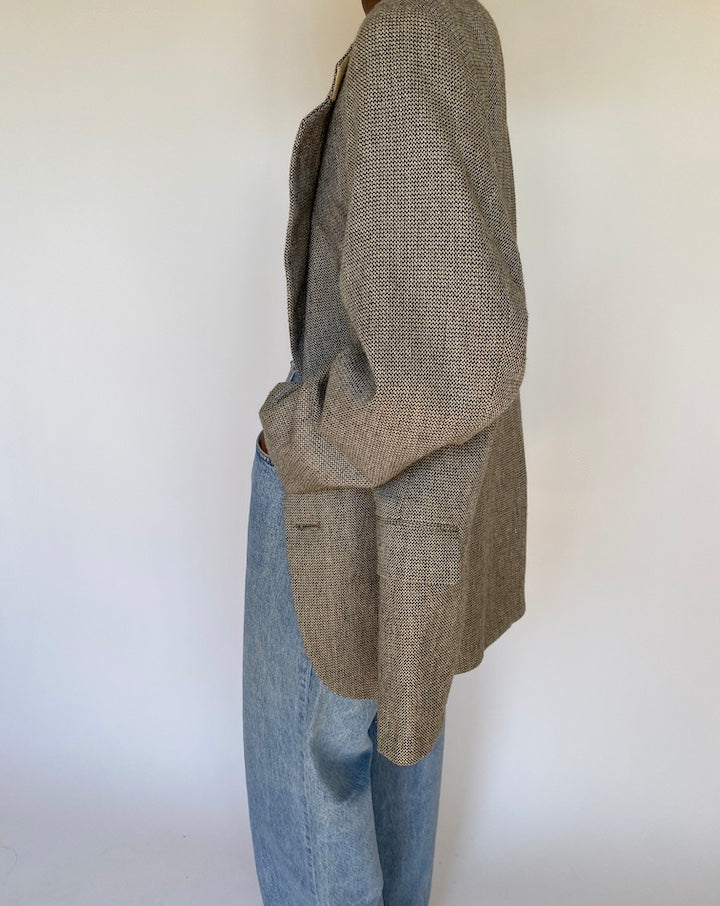 VINTAGE SINGLE BREASTED BLAZER 3710