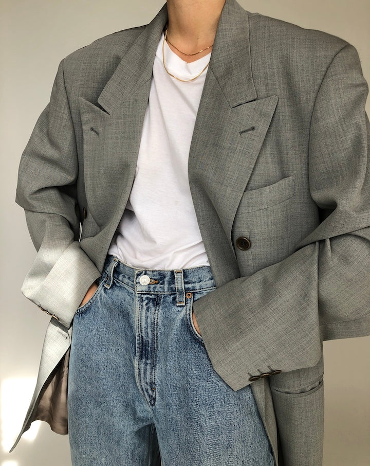 VINTAGE HUGO BOSS DOUBLE BREASTED BLAZER 244
