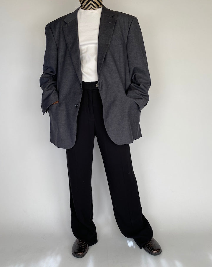 VINTAGE OVERSIZED SINGLE BREASTED BLAZER 2122