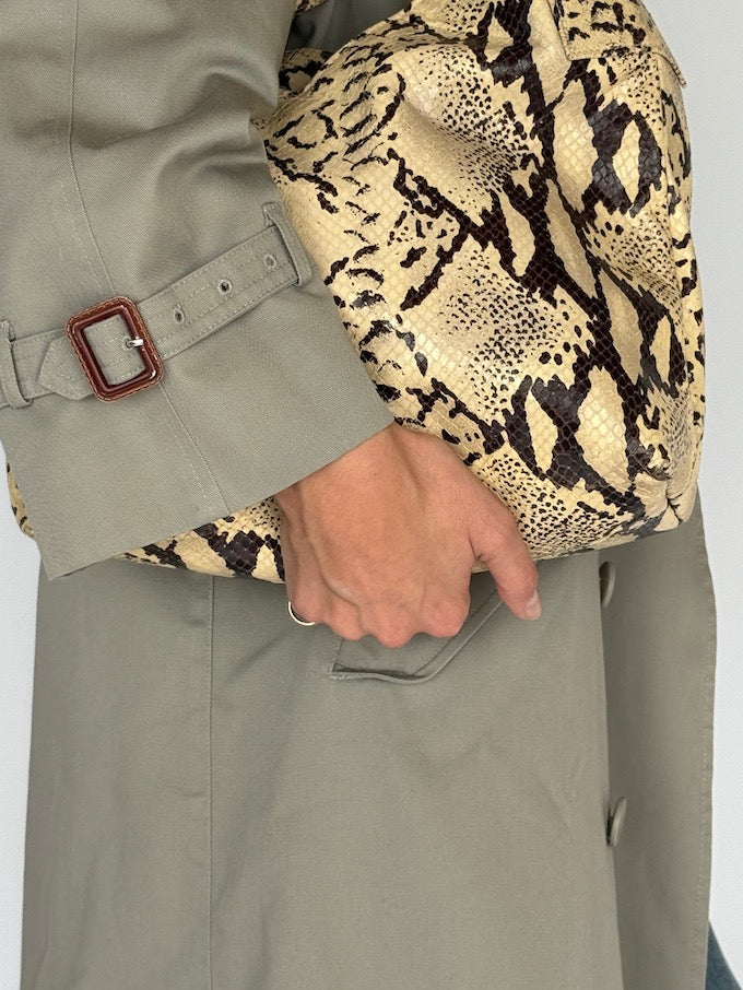 Vintage Trench Coat in Sage 6218