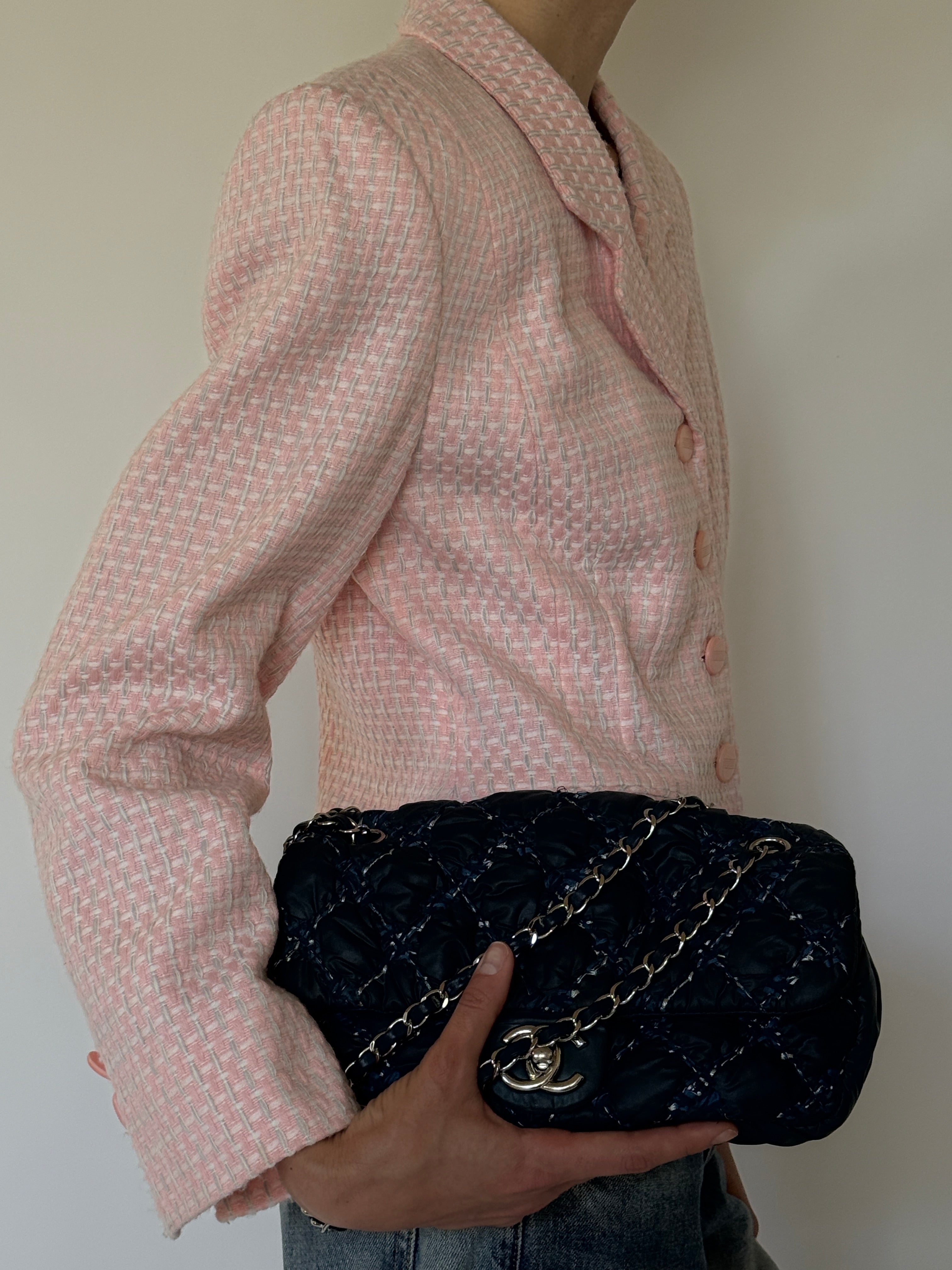 Vintage Pink Tweed Blazer 6574