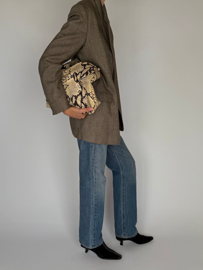 Vintage Single-Breasted Blazer 5872