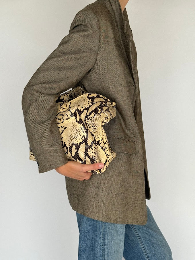 Vintage Single-Breasted Blazer 5872