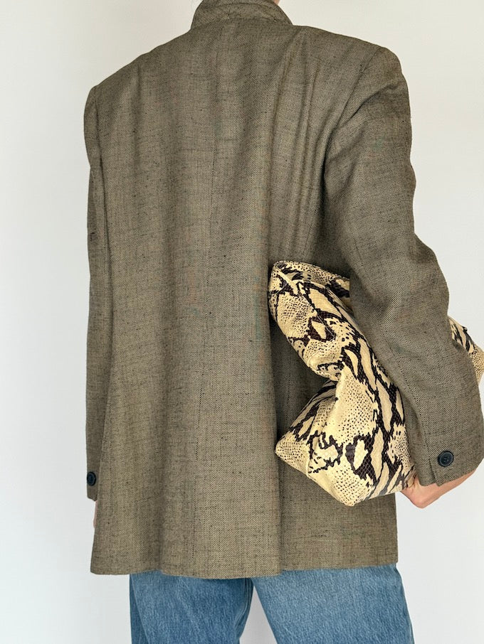 Vintage Single-Breasted Blazer 5872