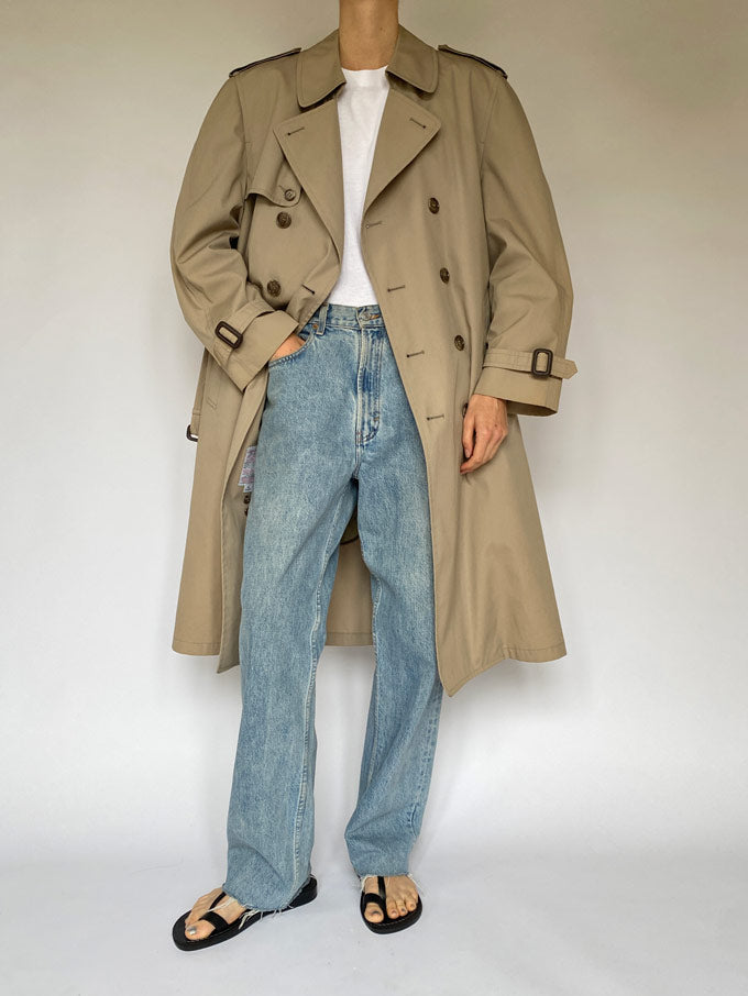 Vintage trench coat in beige 5508