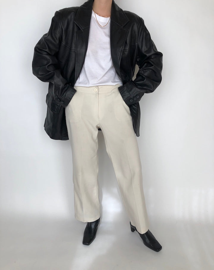 VINTAGE OVERSIZED BLACK JACKET 263