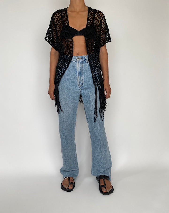 VINTAGE CROCHET TOP 2713