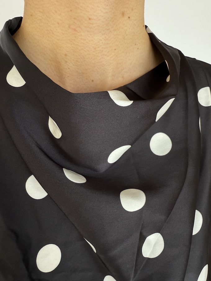 VINTAGE POLKA DOT TOP 5985