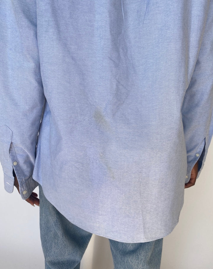 VINTAGE LIGHT BLUE RALPH LAUREN SHIRT 3740