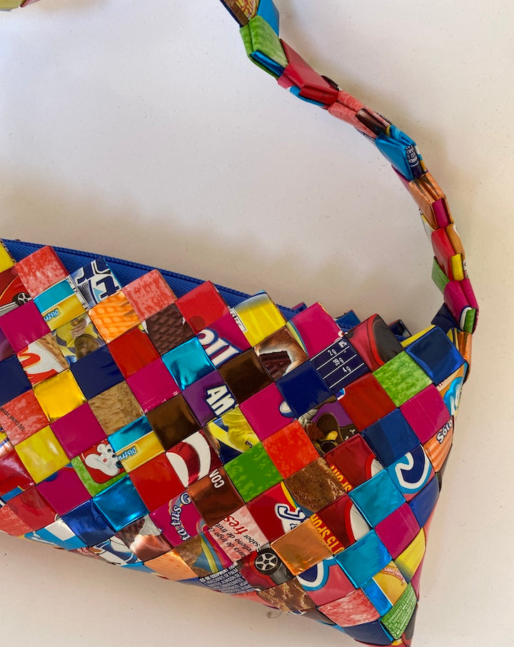 VINTAGE COLORFUL SMALL PURSE 3758