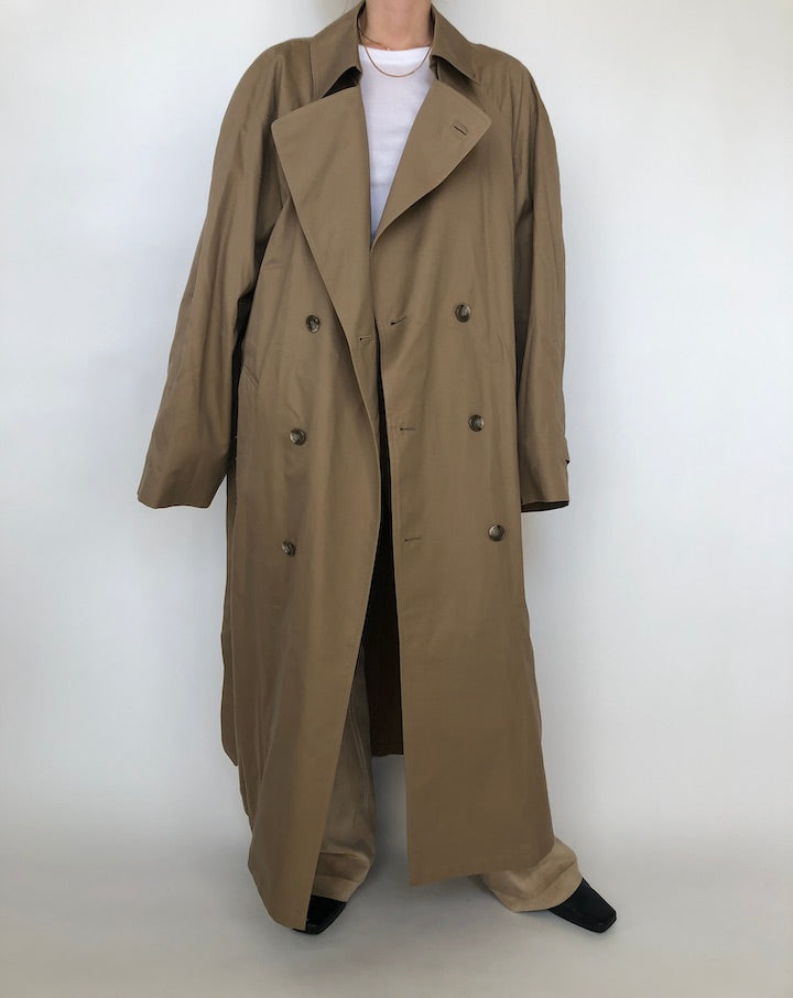 VINTAGE BEAUTIFUL OVERSIZED TRENCH 275