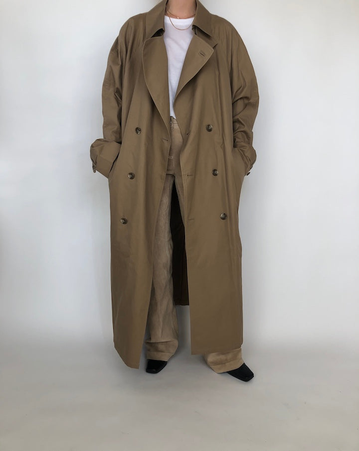 VINTAGE BEAUTIFUL OVERSIZED TRENCH 275