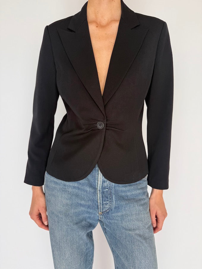 VINTAGE TAILORED BLAZER BLACK 5975