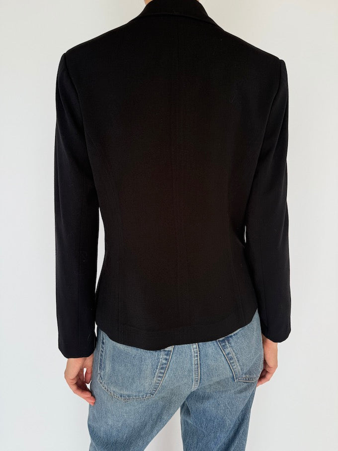 VINTAGE TAILORED BLAZER BLACK 5975
