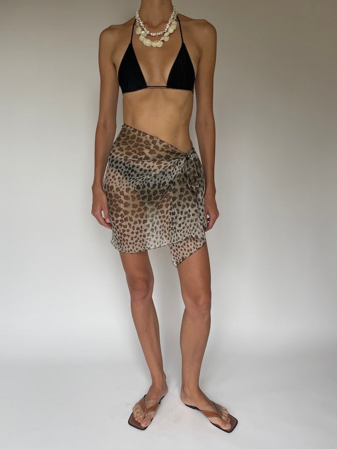 Vintage Animal Printed Sarong 6416