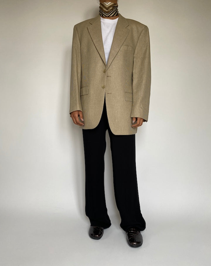 VINTAGE WOOL AND SILK BLAZER FROM RALPH LAUREN 2160