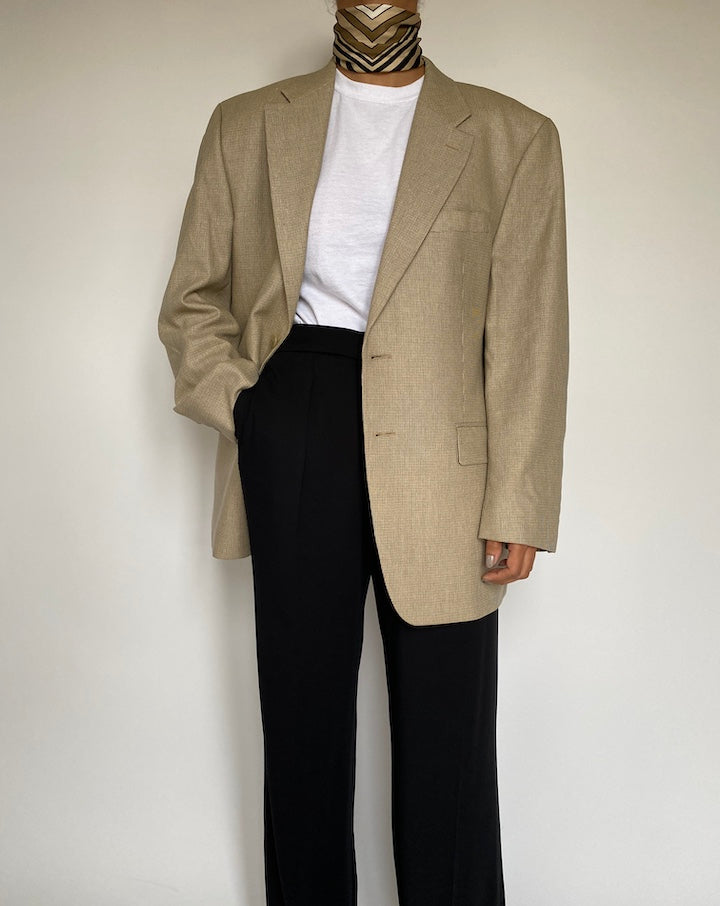 VINTAGE WOOL AND SILK BLAZER FROM RALPH LAUREN 2160