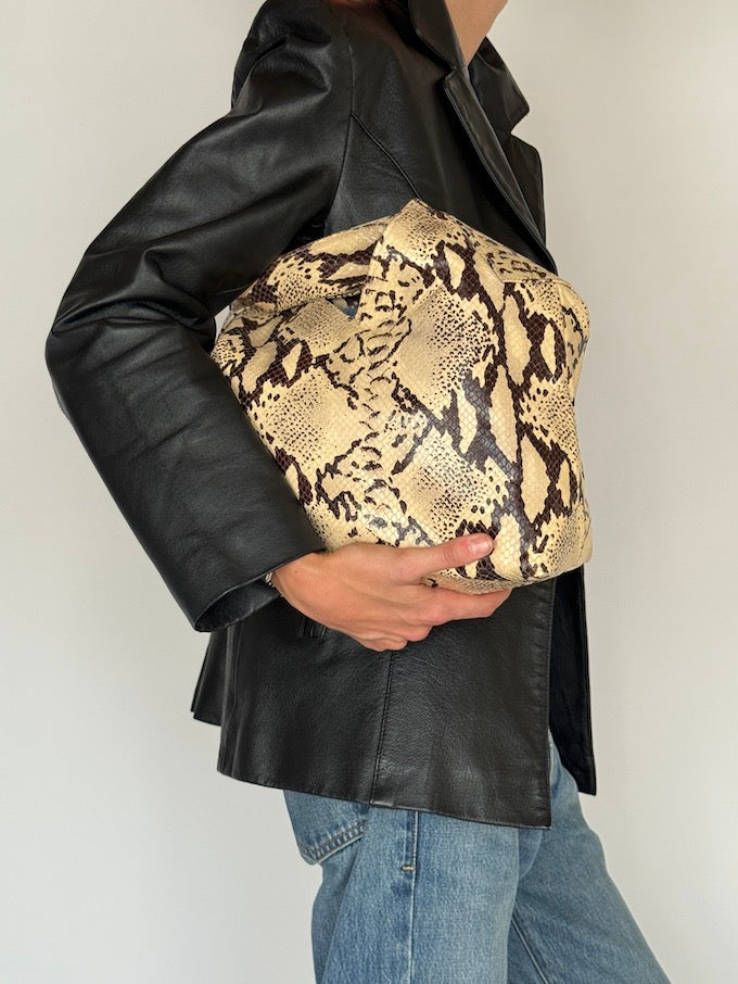 Vintage Black Leather Jacket