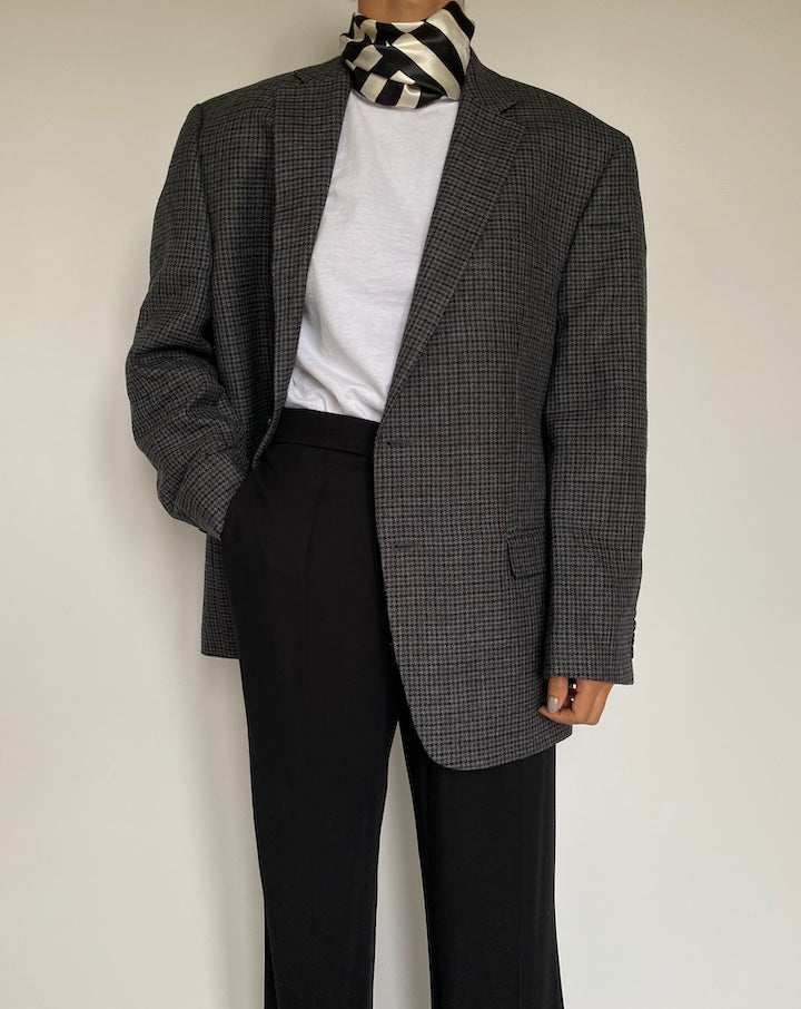 VINTAGE OVERSIZED SINGLE BREASTED RALPH LAUREN BLAZER 2163