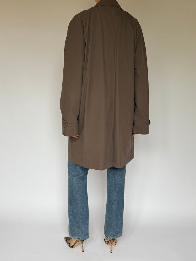 VINTAGE OVERSIZED COAT KHAKI 6026