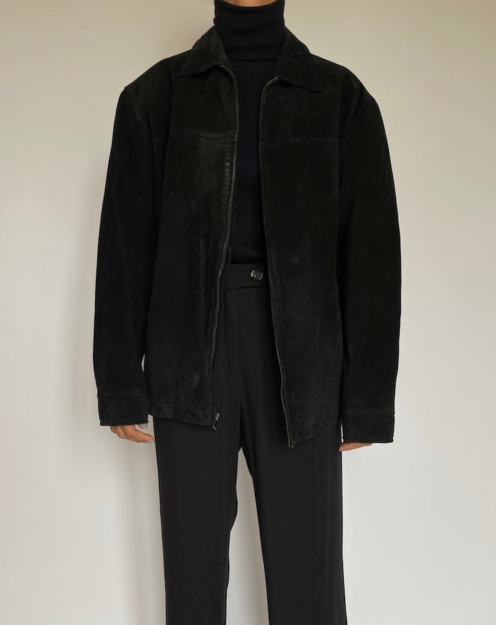 VINTAGE SUEDE LEATHER JACKET 2178