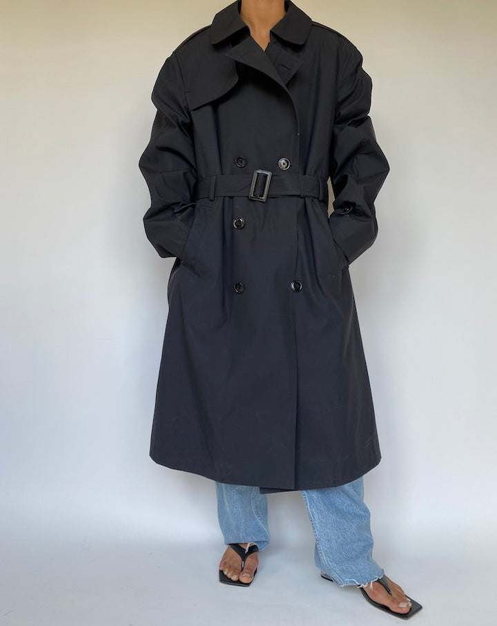VINTAGE OVERSIZED TRENCH COAT 3291