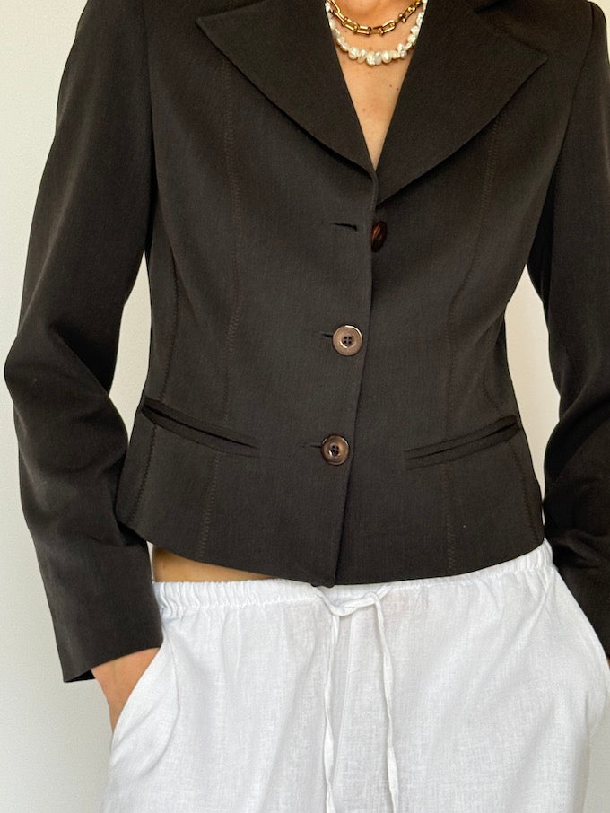Vintage Tailored Blazer 6216