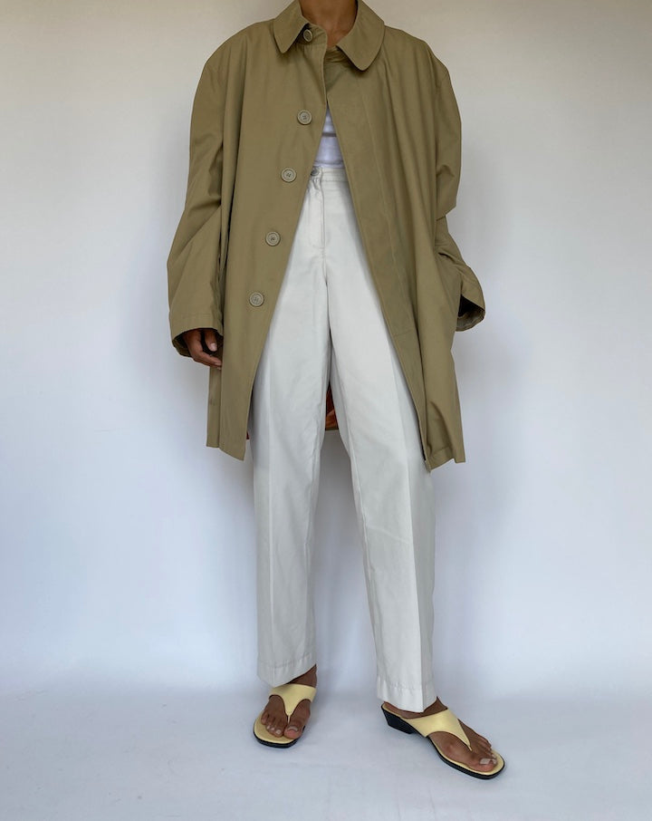 VINTAGE BEIGE COAT 3296