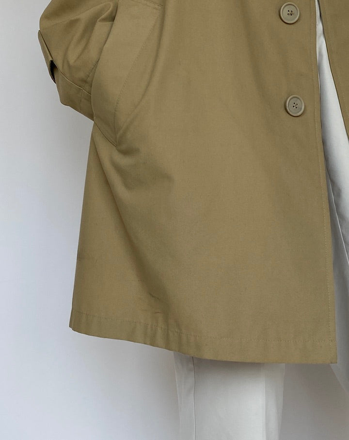 VINTAGE BEIGE COAT 3296
