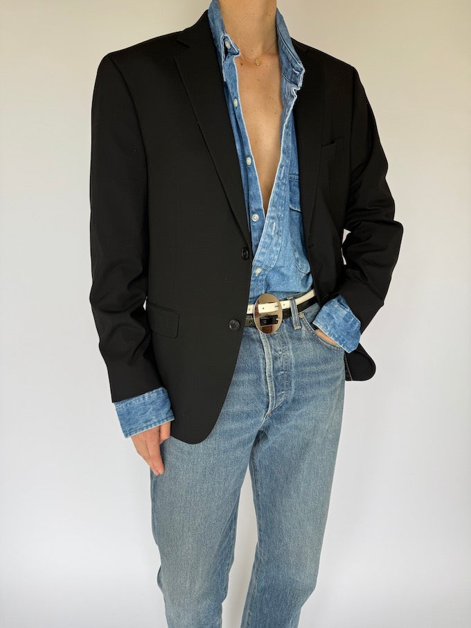 Vintage blazer black 5960