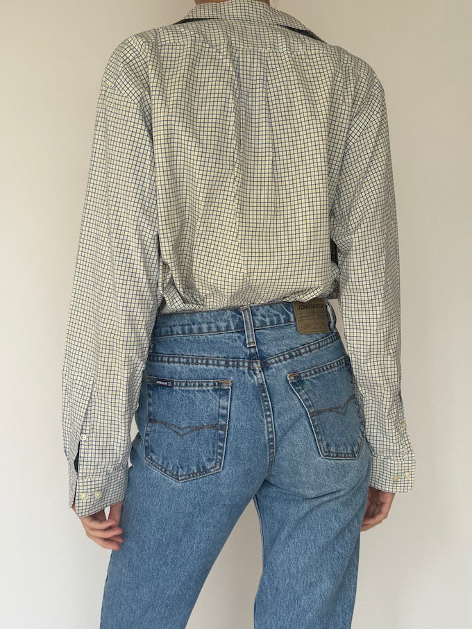 Vintage Ralph Lauren Checked Cotton Shirt 6445
