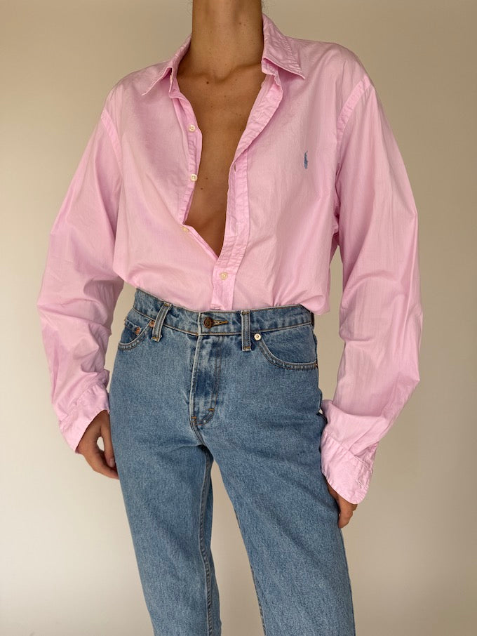 Vintage Classic Ralph Lauren Shirt Pink