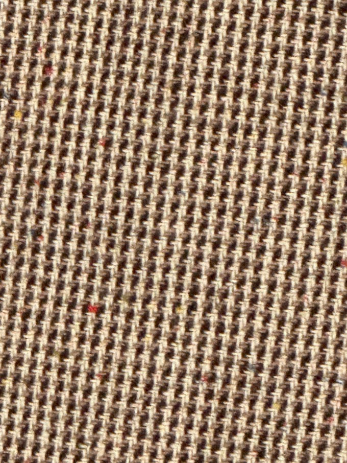 Vintage Micro-Check Blazer Taupe 6598