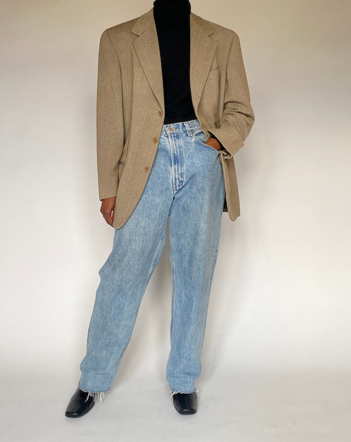 VINTAGE BEIGE BLAZER 4415