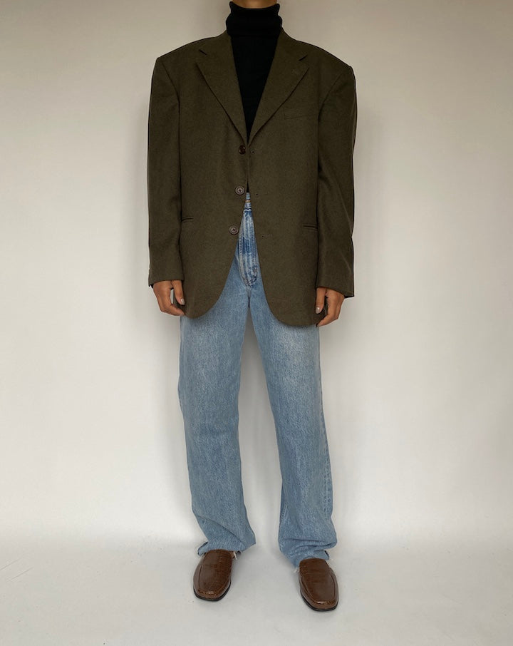 VINTAGE DARK GREEN BLAZER 1909