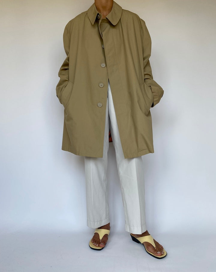 VINTAGE BEIGE COAT 3296