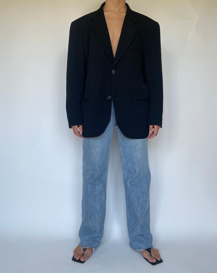 VINTAGE BLACK KENZO BLAZER 3410