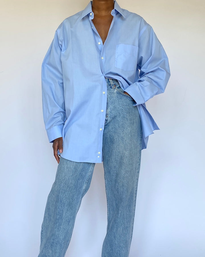 VINTAGE BLUE SHIRT 4840