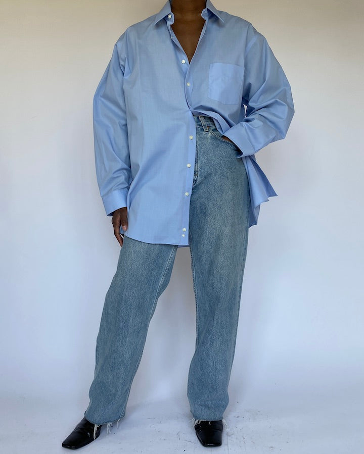 VINTAGE BLUE SHIRT 4840