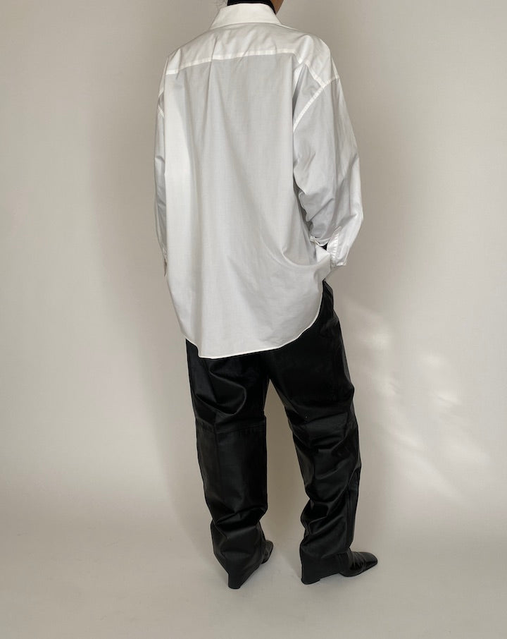 Vintage Oversized White Shirt 5255