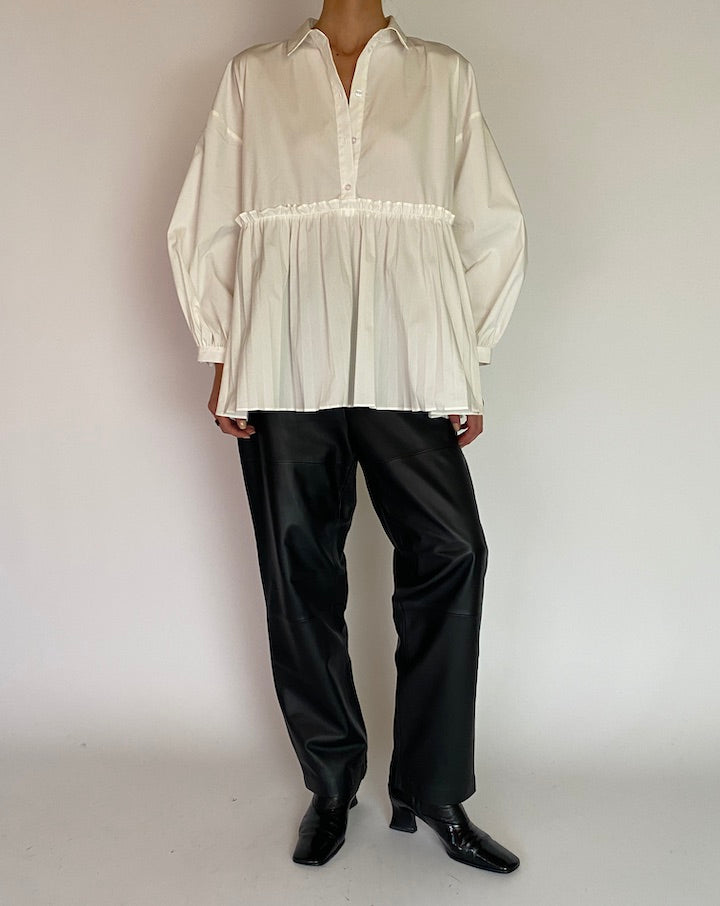 VINTAGE PLEATED SHIRT/DRESS 5230